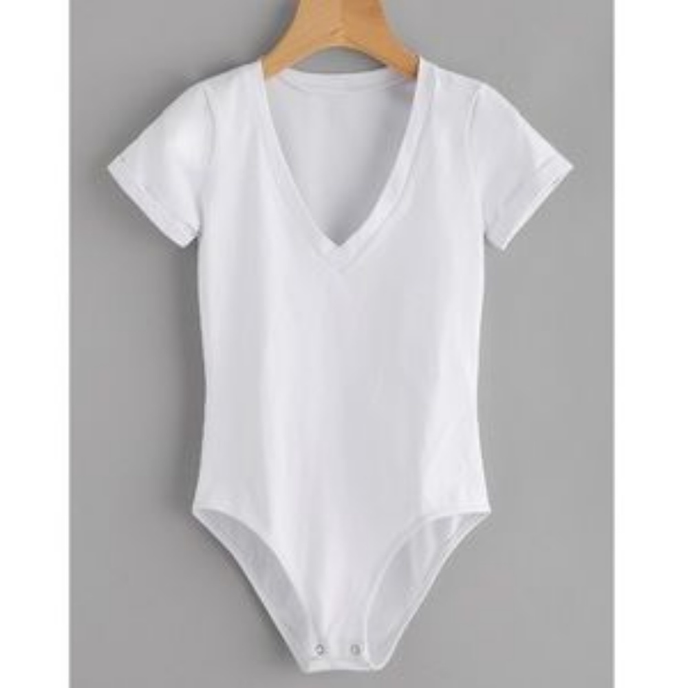 V-Neck Bodysuit - Picture 4 of 7